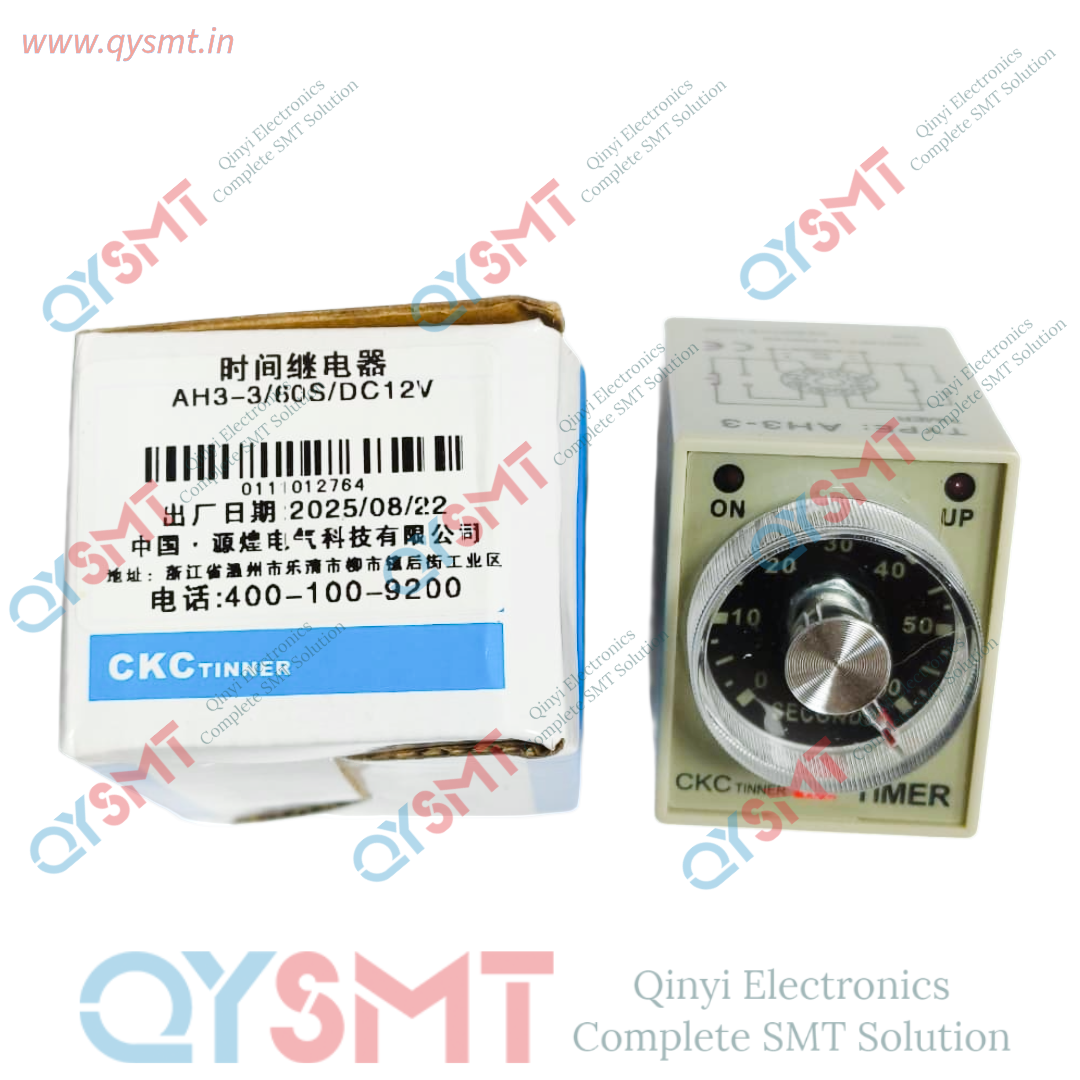 AH3-3 (220V) 8-pin, analog time-delay relay commonly used in industrial automation and control panels