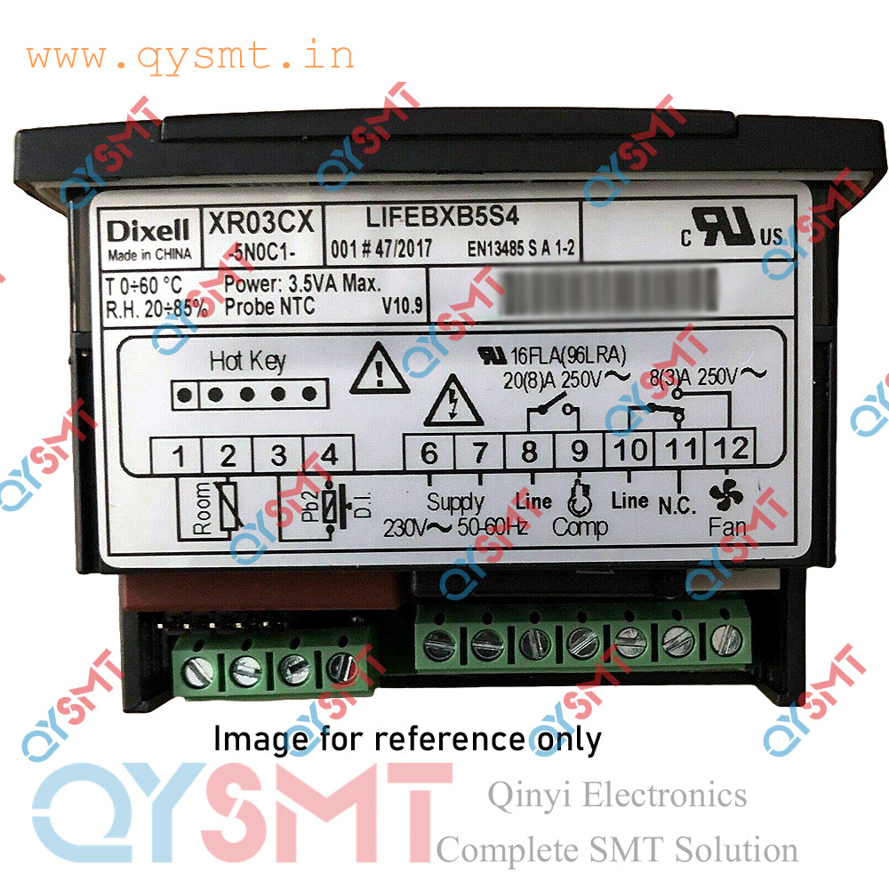 Termostato Digitale Dixell XR03CX-5N0C1 - 230V, Per Unità Di Refrigerazione, Con Uscita Relè E Programmabile