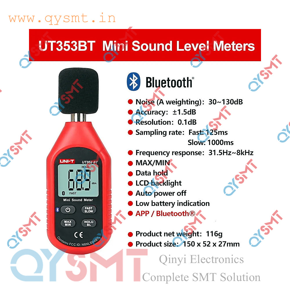 Mini Sound Level Meter UT353BT