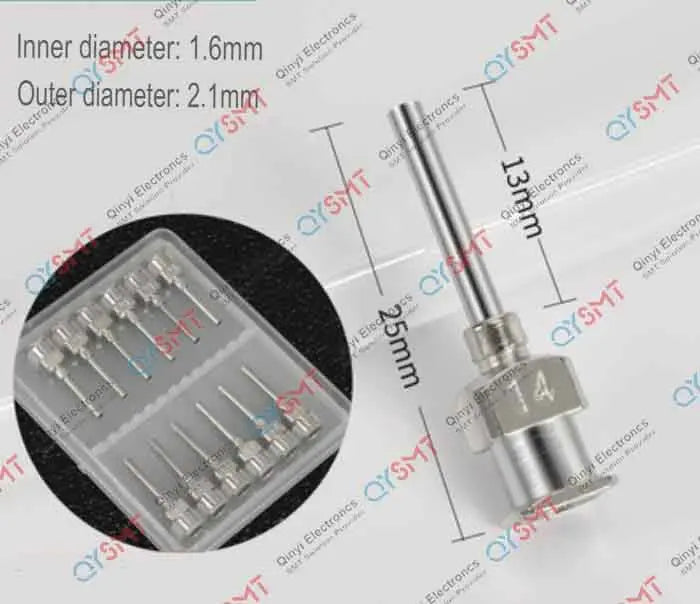 GLUE DISPENSING METAL NEEDLE 14G QYSMT