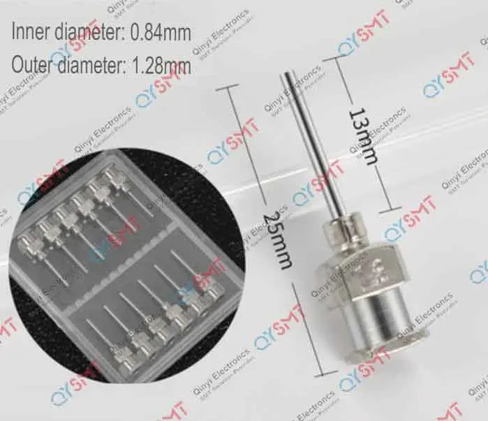 GLUE DISPENSING METAL NEEDLE 18G QYSMT