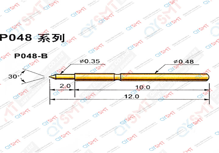 Pogo pin P048-B QYSMT