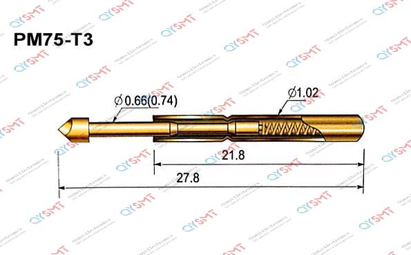 Pogo Pin PM75-T3 QYSMT