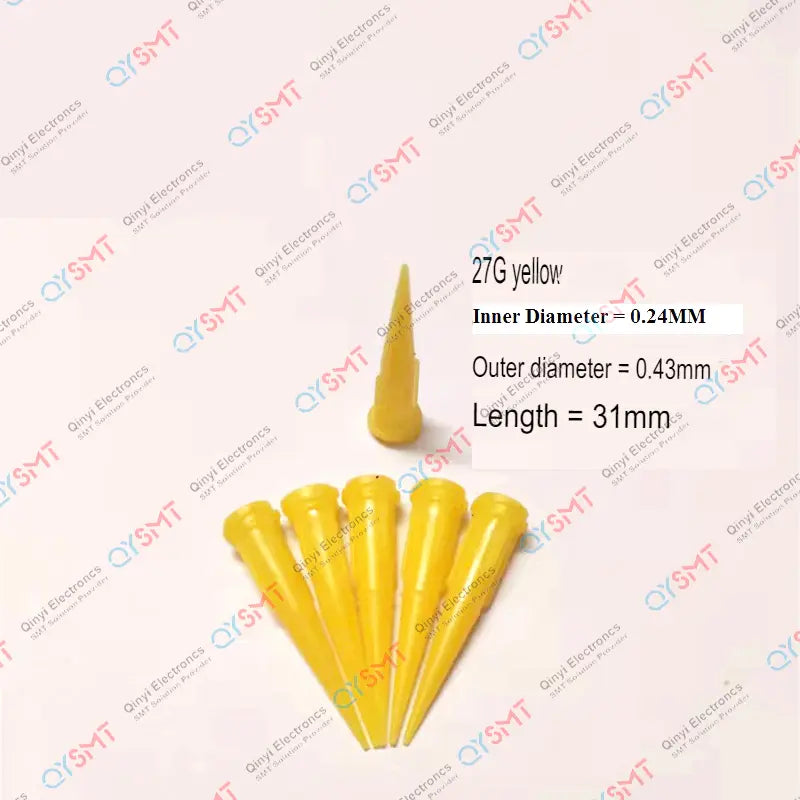 Glue Dispensing PLASTIC NEEDLE TT27G QYSMT