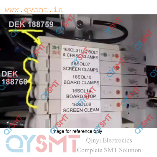 188759 16SOL31 DEK LID Bolt and Chase Clamps Valve