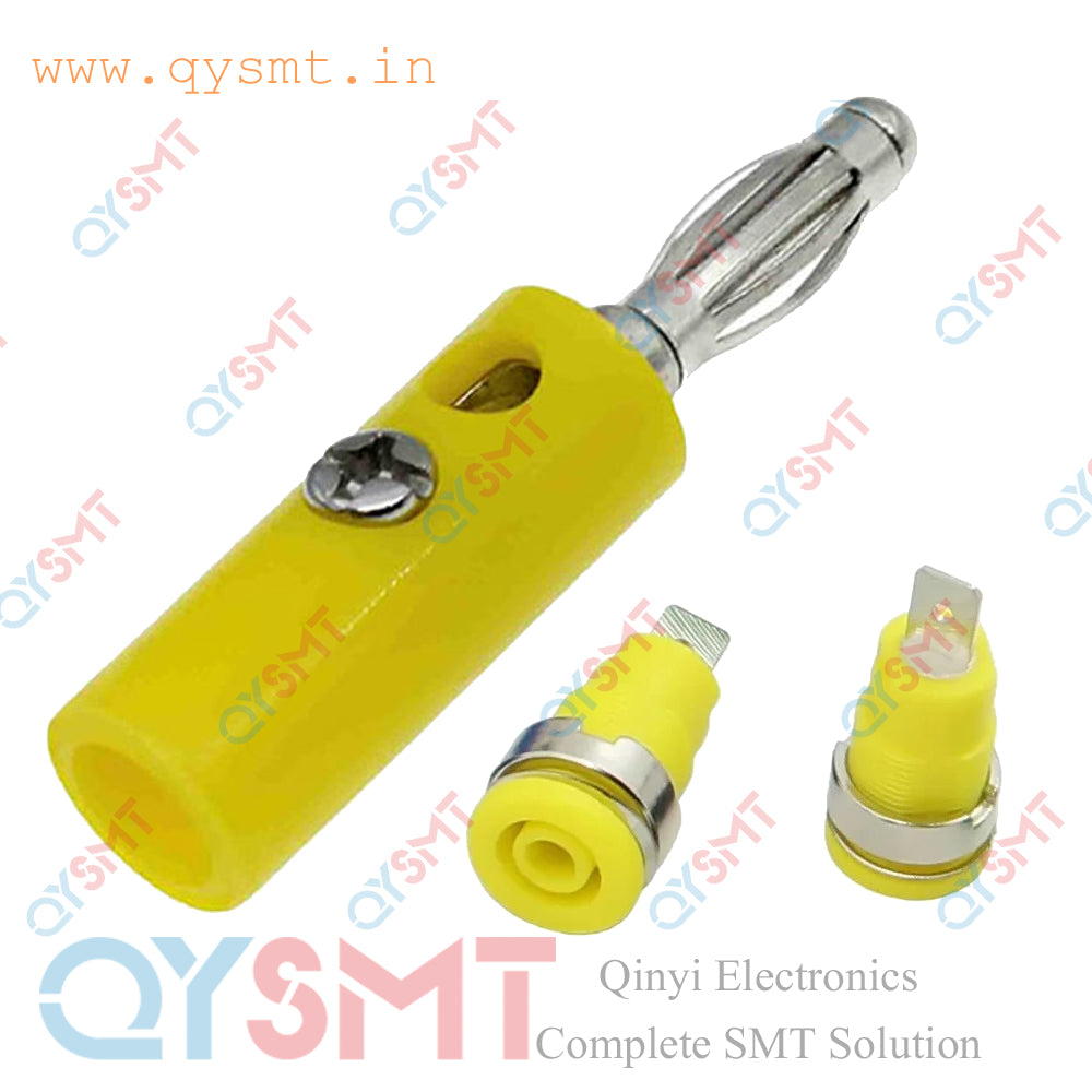 4MM Banana Pin - Yellow