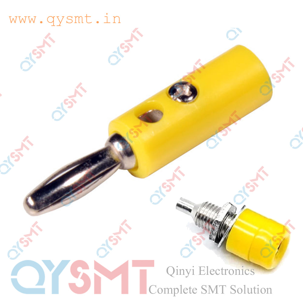 4MM Banana Pin - Yellow