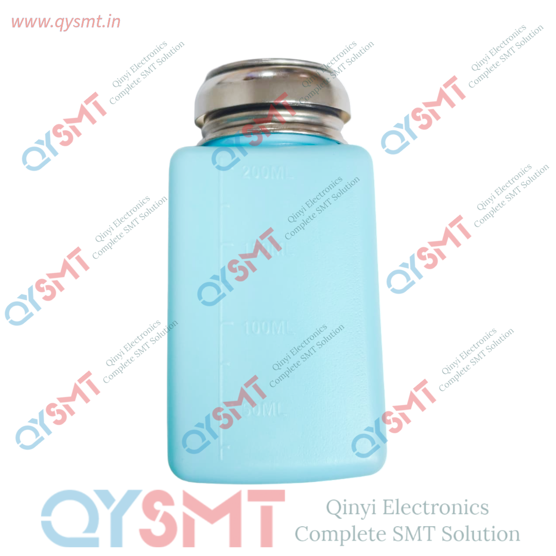 6OZ-BLUE Antistatic Plastic Alcohol Solvent ESD Dispenser Bottle 6OZ Blue