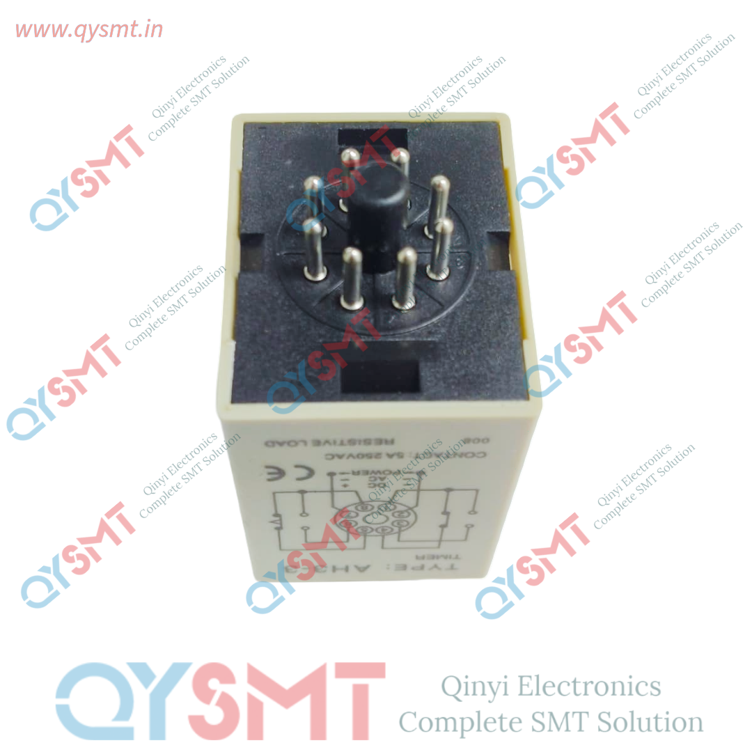 AH3-3 (220V) 8-pin, analog time-delay relay commonly used in industrial automation and control panels