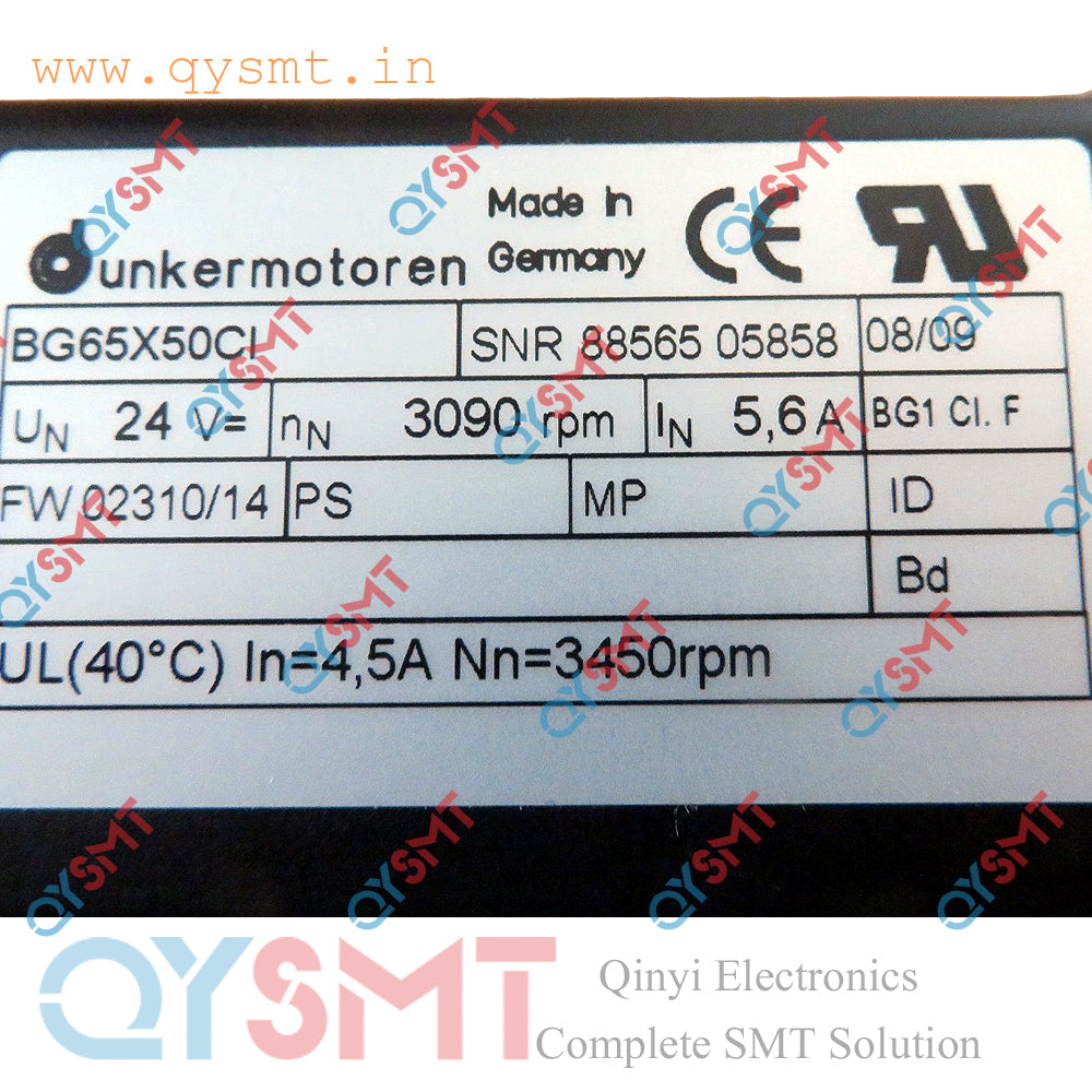 BG65X50CI Brushless DC Motor