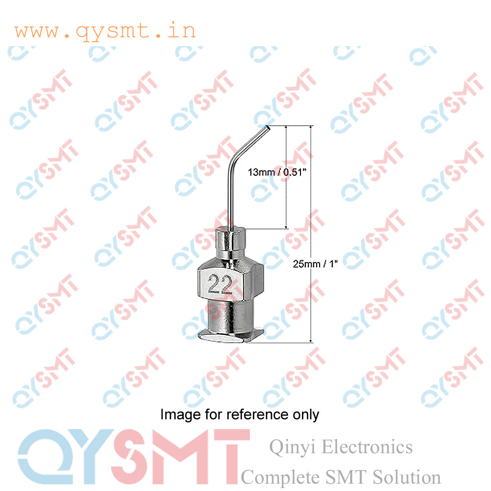 22G Bent Dispensing Needle Metal