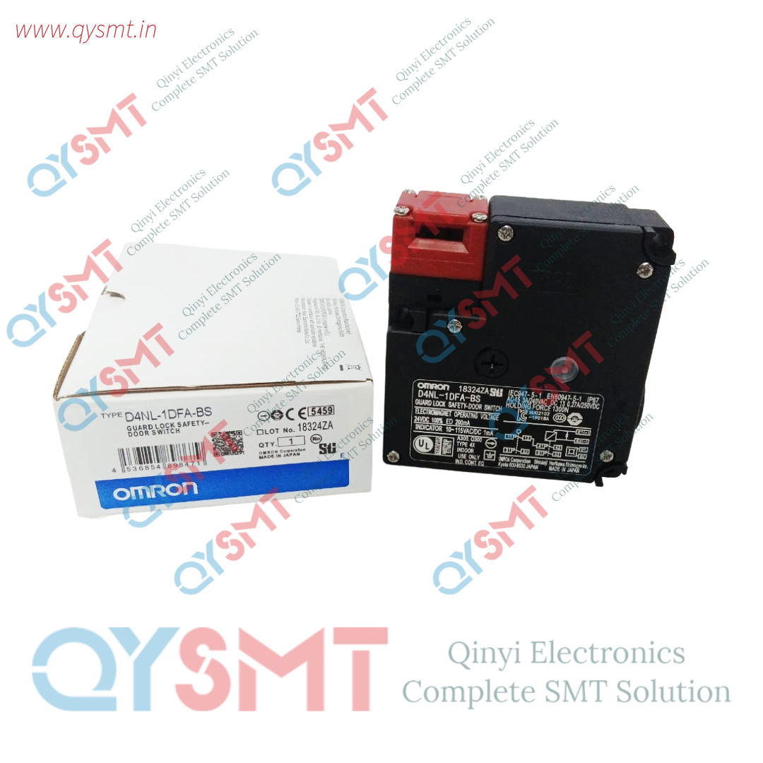 D4NL-1DFA-BS  Omron Automation and Safety D4NL Series guard-lock safety-door switch.