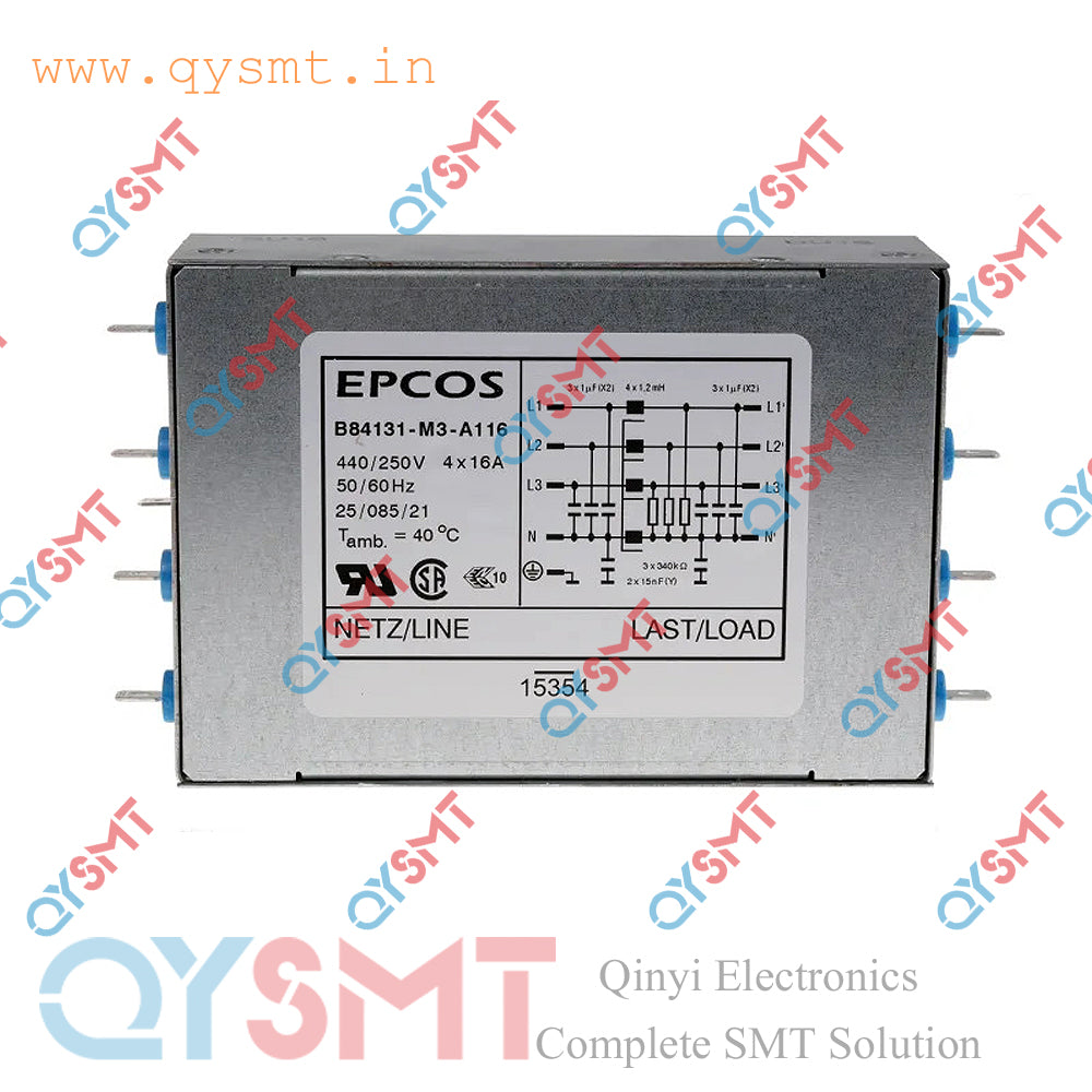 Epcos B84131-M3-A116 Power Line Filter