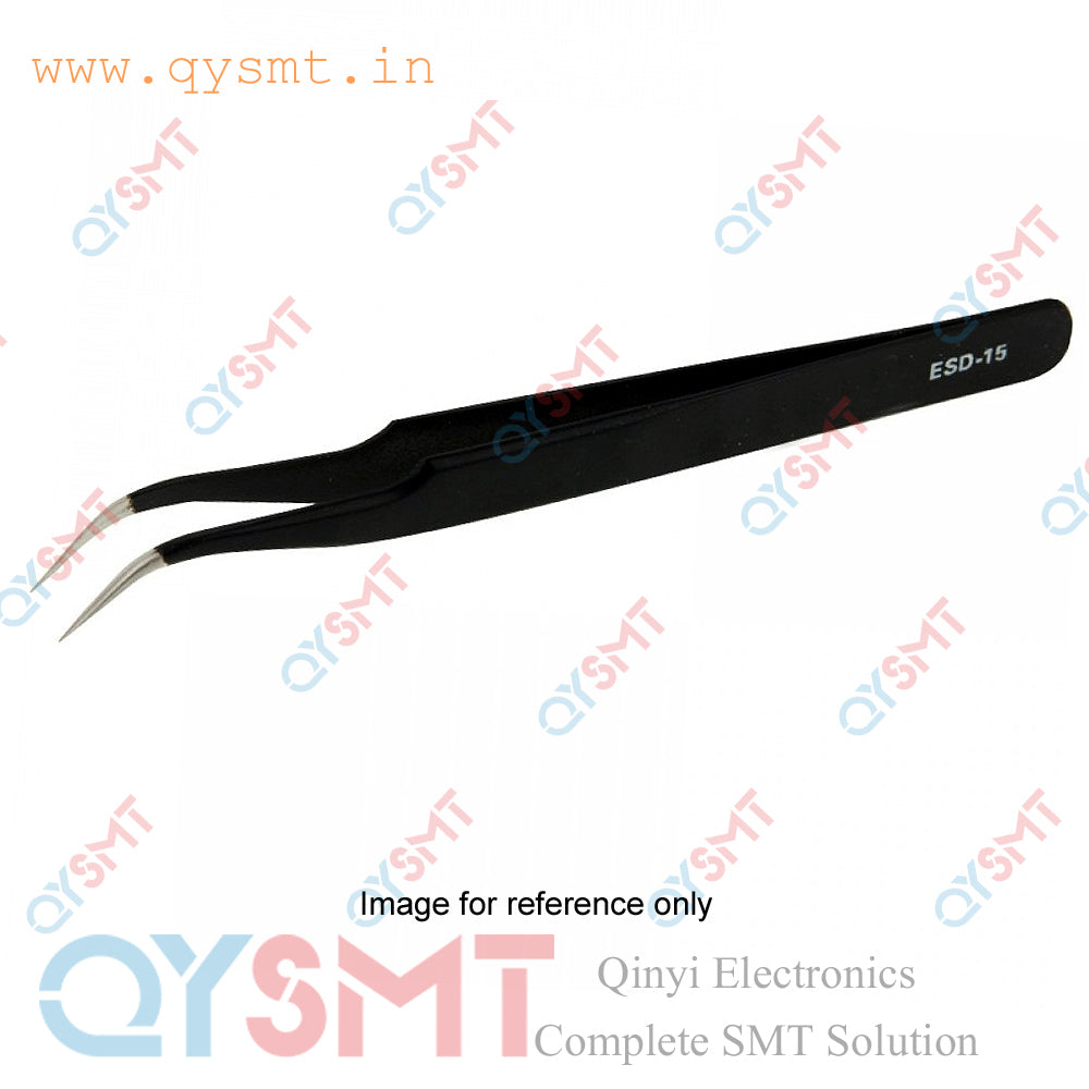 ESD-15 Metal Tweezer Bent Tip