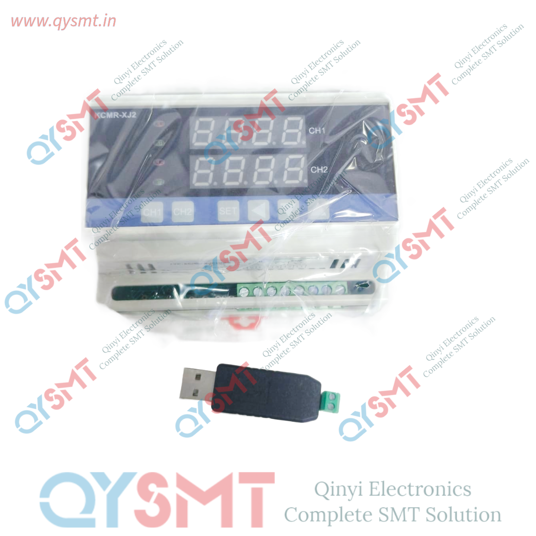 KCMR-XJ21WRS dual-channel, rail-mounted PID temperature controller