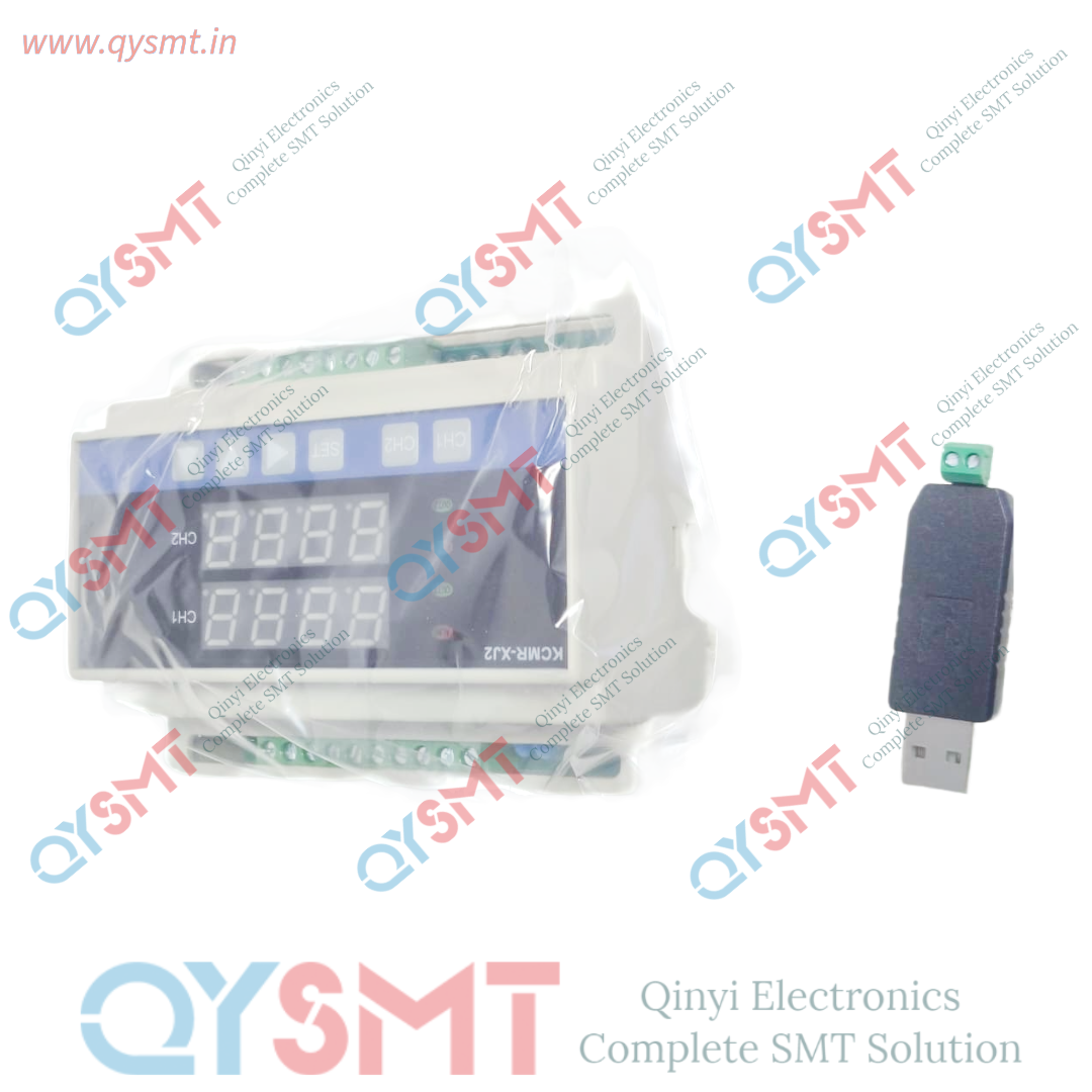 KCMR-XJ21WRS dual-channel, rail-mounted PID temperature controller
