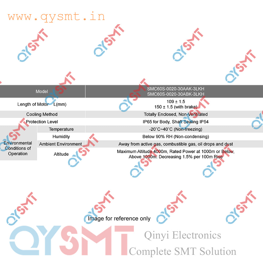 SMC60S-0020-30AAK-3LKH Servo Motor