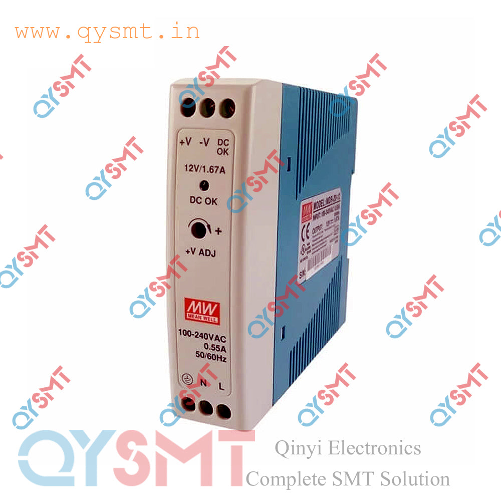 MEAN WELL MDR-20-12 AC/DC DIN Rail Power Supply