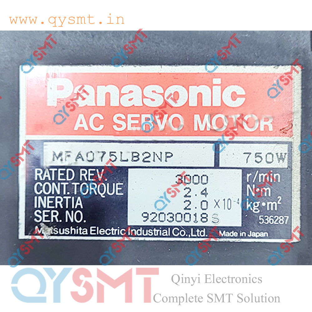 MFA075LB2NP Panasonic Servo Motor