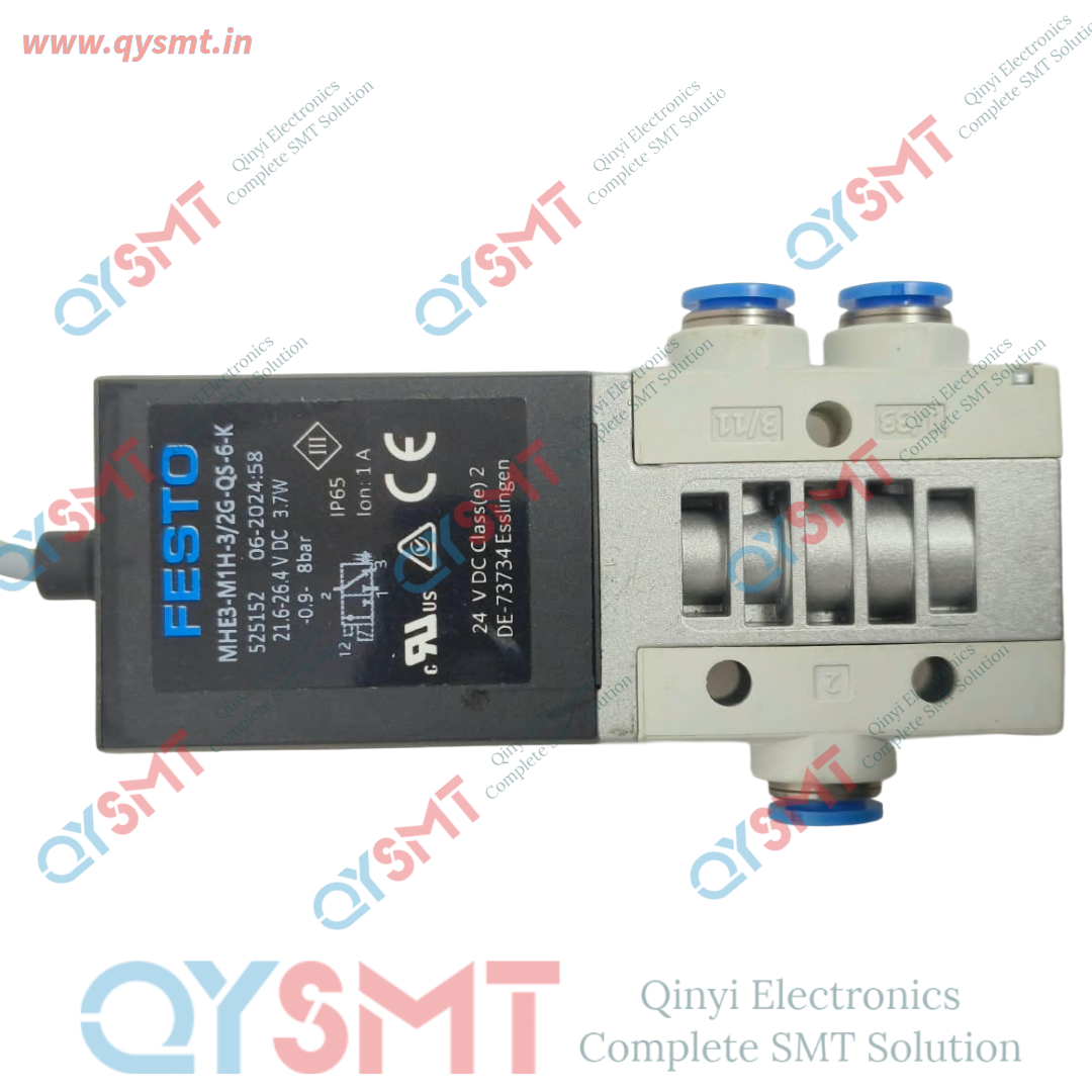 MHE3-M1H-3/2G-QS-6-K  525152 festo solenoid valve with wire