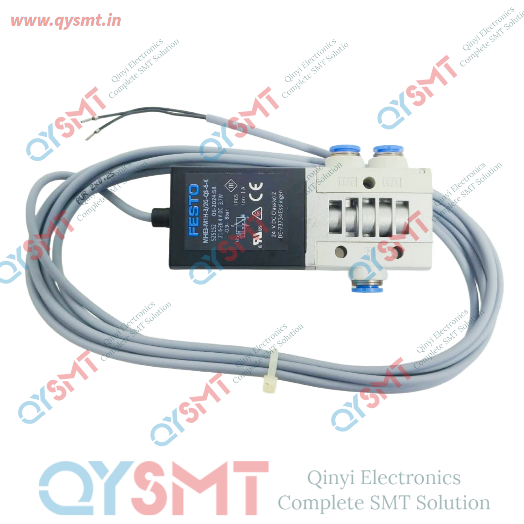 MHE3-M1H-3/2G-QS-6-K  525152 festo solenoid valve with wire