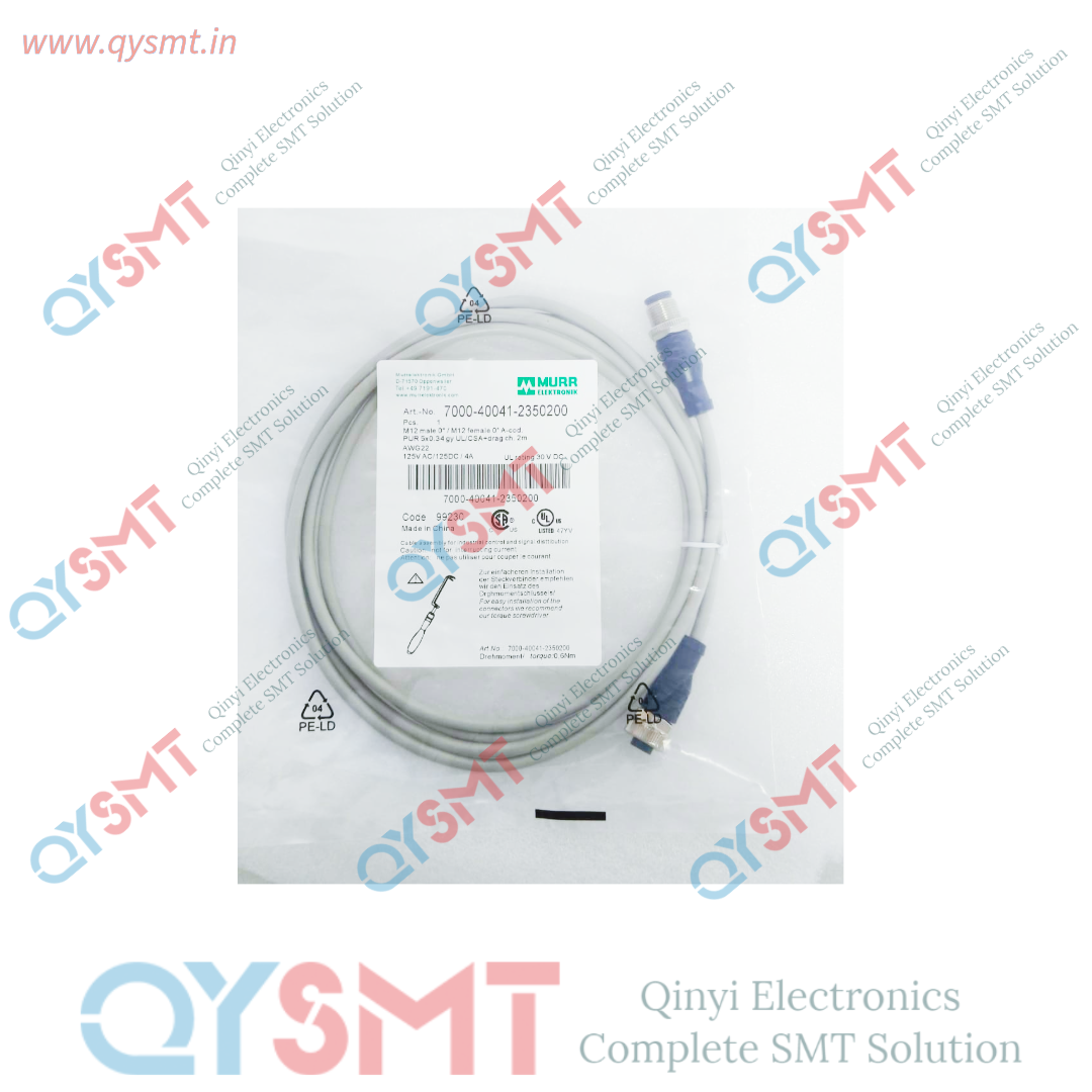 MURR ELEKTRONIK 7000-40041-2250200 M12 Male / M12 Female 5 pin 2 Meters PUR