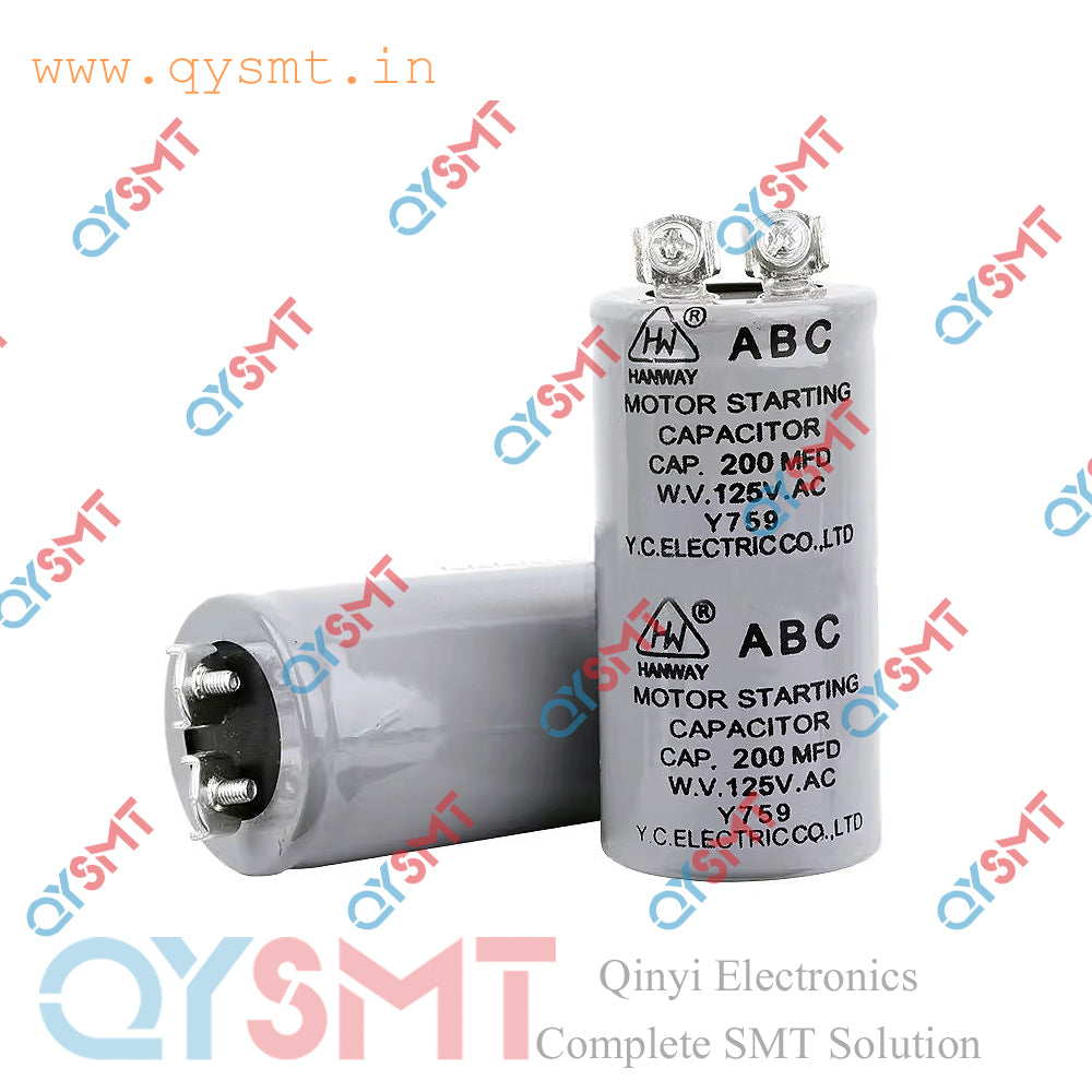 200MFD 125VAC ABC Capacitor