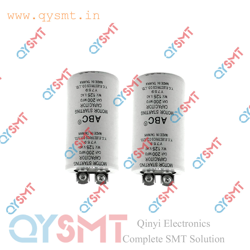 200MFD 125VAC ABC Capacitor