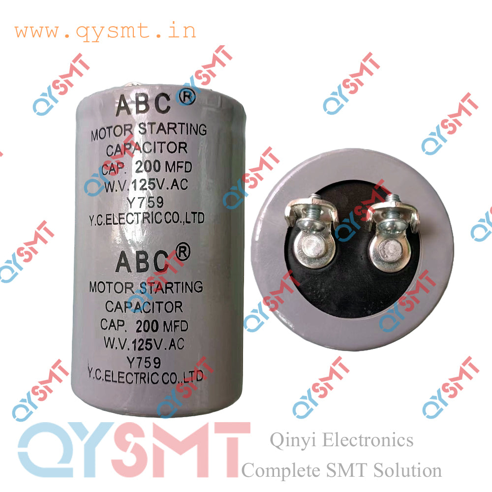 200MFD 125VAC ABC Capacitor