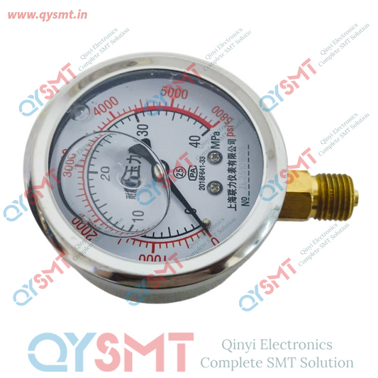 shock-proof hydraulic pressure gauge