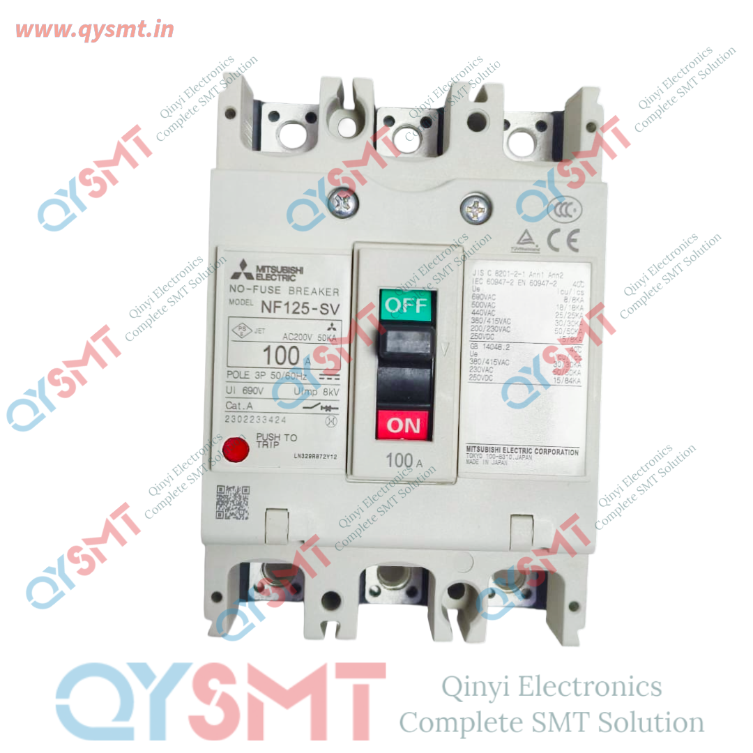 NF 125 - SV 3P 100 A  Mitsubishi Moulded Case Circuit Breaker (MCCB)