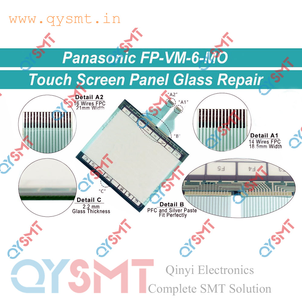 FP-VM-6-MO Touch Screen Glass Panel