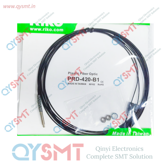 PRD-420-B1 Riko Anti-Bending Fiber Optic Sensor with Red LED Light Source (12-24V)