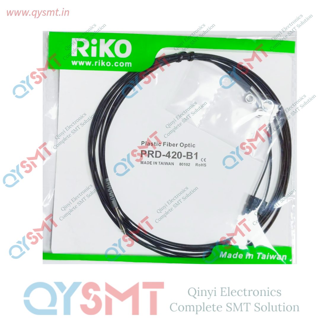 PRD-420-B1 Riko Anti-Bending Fiber Optic Sensor with Red LED Light Source (12-24V)