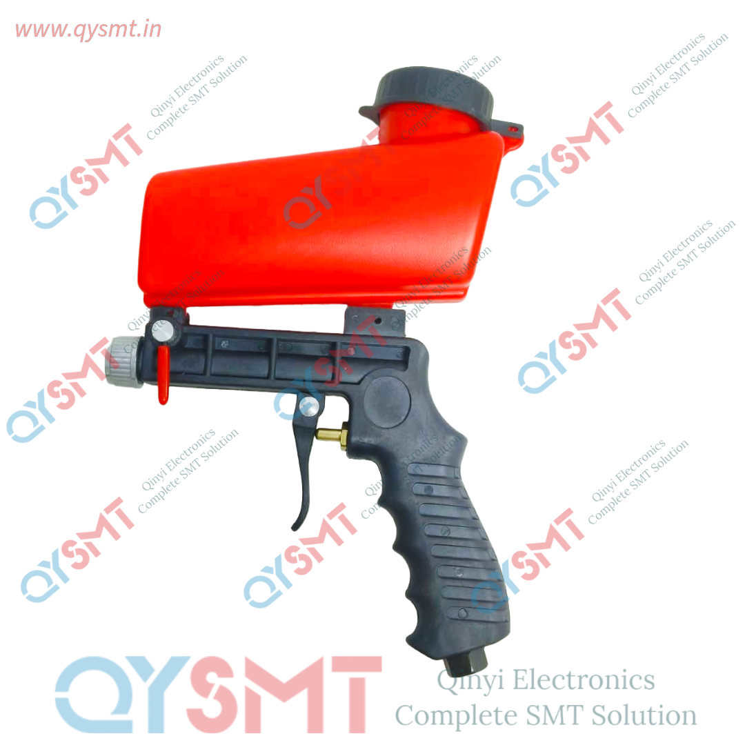 QY100926001 red pneumatic sandblasting gun