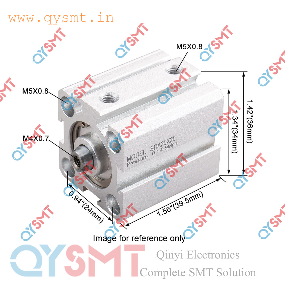 SDA 20X20 Compact Air Cylinder