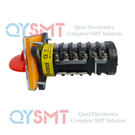 SZW25-6 Panel One Phase Rotary Selector Cam Changerover Switch AV380V 25A