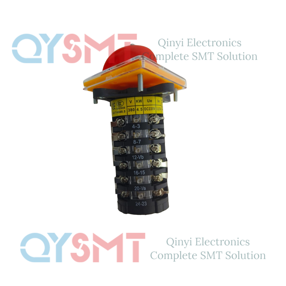 SZW25-6 Panel One Phase Rotary Selector Cam Changerover Switch AV380V 25A