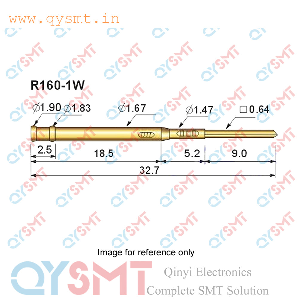 R160-1W Pogo Pin Receptacle