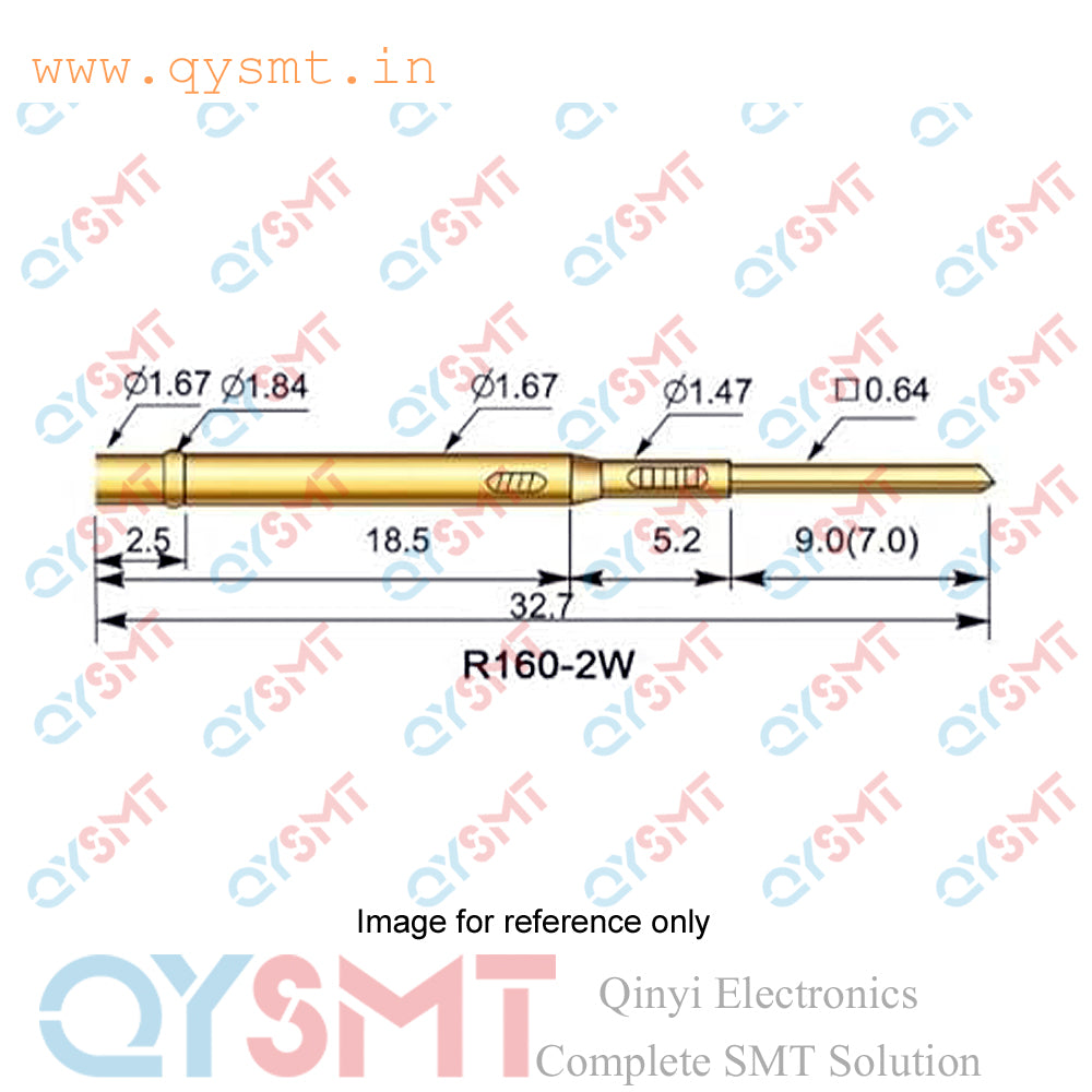 R160-2W Pogo Pin Receptacle