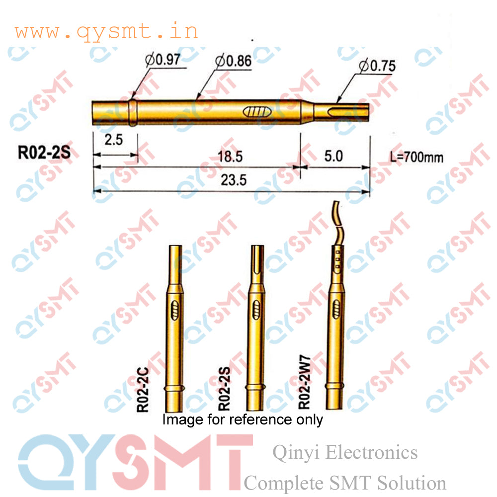 R02 Probe R02-2S Pogo Pin Receptacle – QYSMT