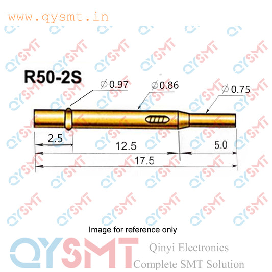 R50-2S Receptacle Pogo Pin