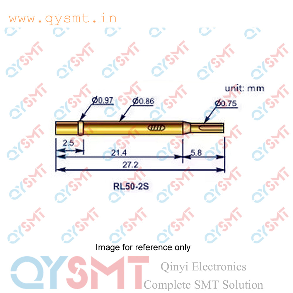 RL50-2S Receptacle Pogo Pin