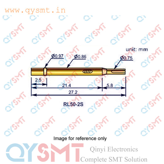 RL50-2S Receptacle Pogo Pin