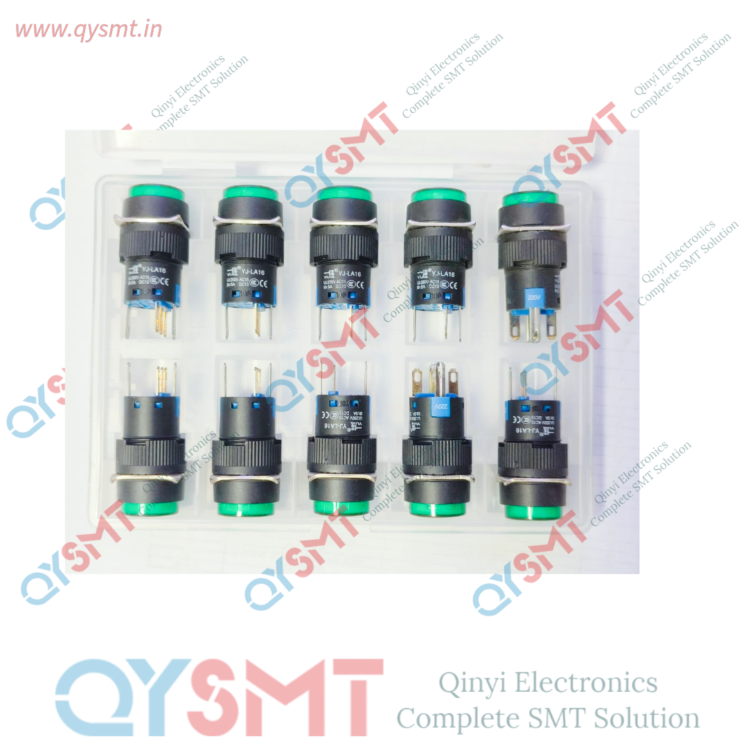 YJ-LA16 4 ---pin green Push button