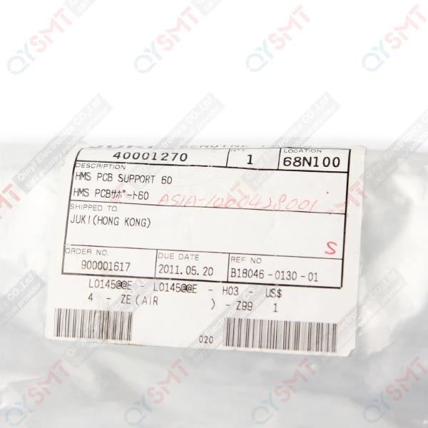 2060 HMS PCB SUPPORT 60 40001270 QYSMT