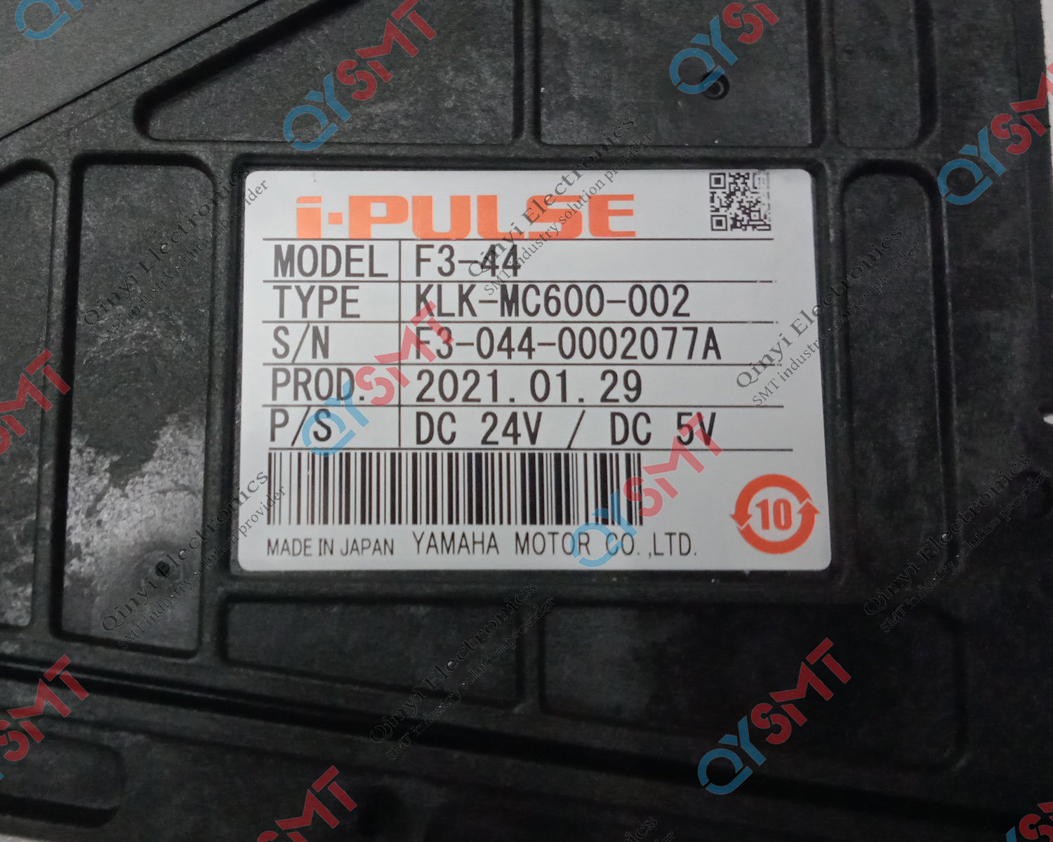 I-Pulse Feeder F3-44 KLK-MC600-002 QYSMT