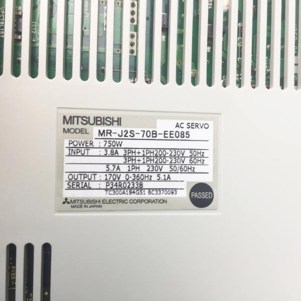 DRIVER MR-J2S-70B-EE085 KXFP6F97A00 QYSMT