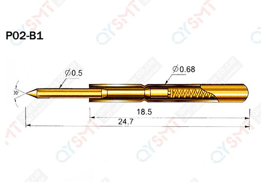 Pogo Pin P02-B1 QYSMT