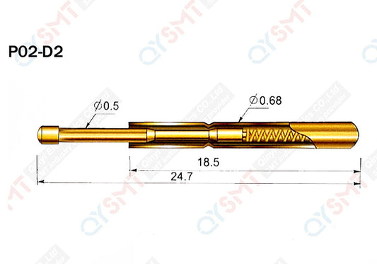 Pogo Pin P02-D2 QYSMT